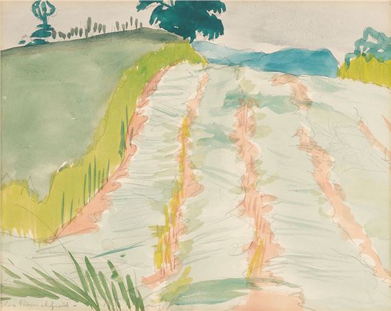 New Mown Hay, - Charles Ephraim Burchfield