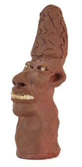 Bessie Harvey Folk Art Sculpture, Exhibited - Bessie Harvey