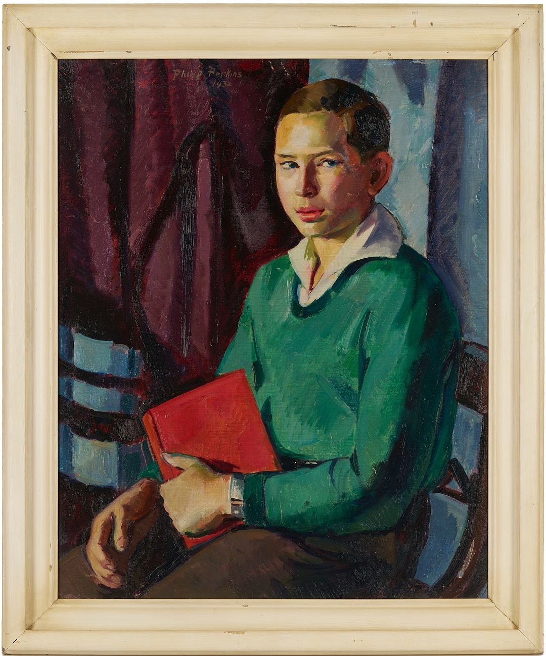Philip Perkins | Philip Perkins Oil Portrait of Syd Hailey, Exhibited ...