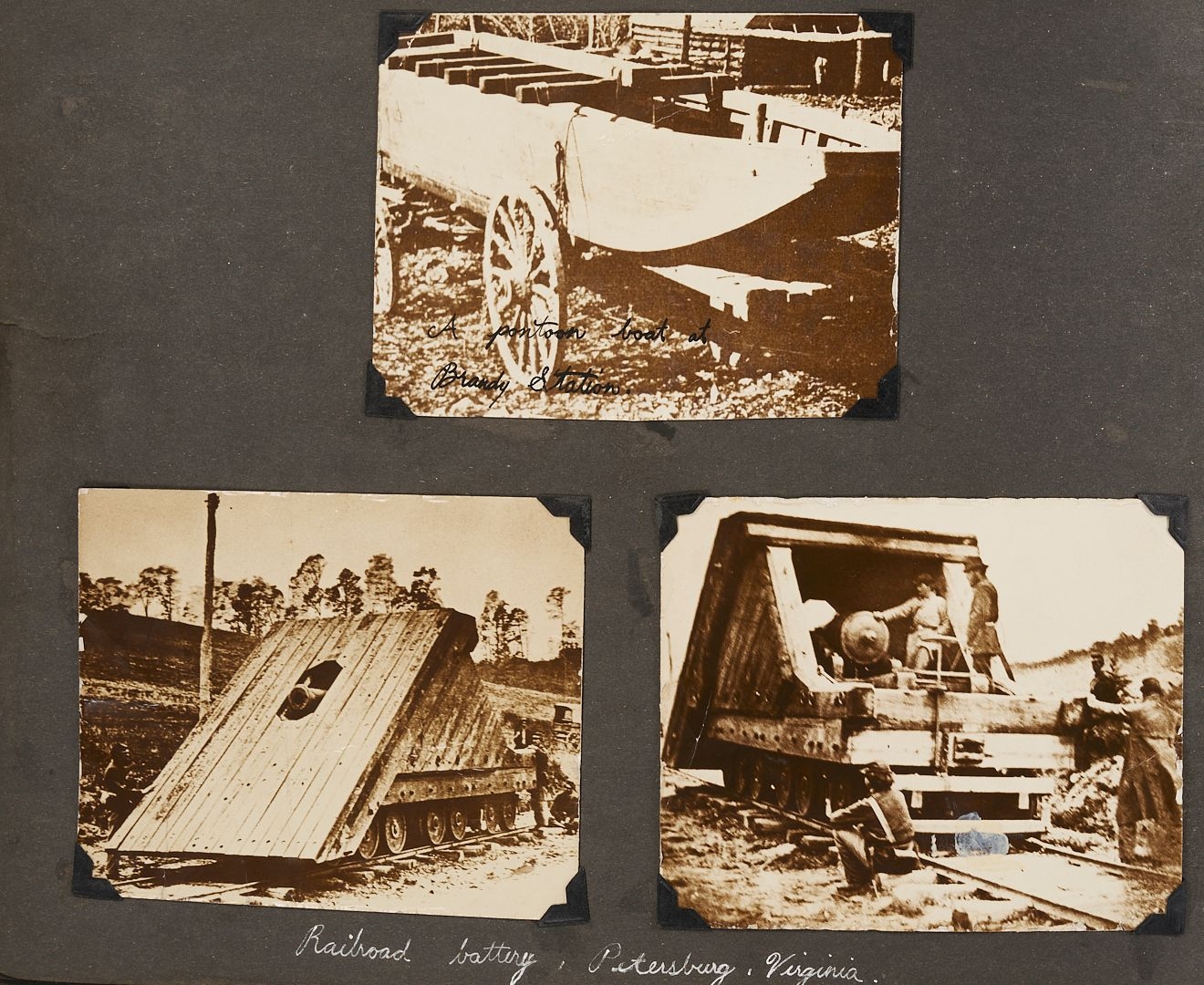 Artwork by Timothy H. O'Sullivan, Timothy O'Sullivan Related Photograph Album, Made of photographic prints