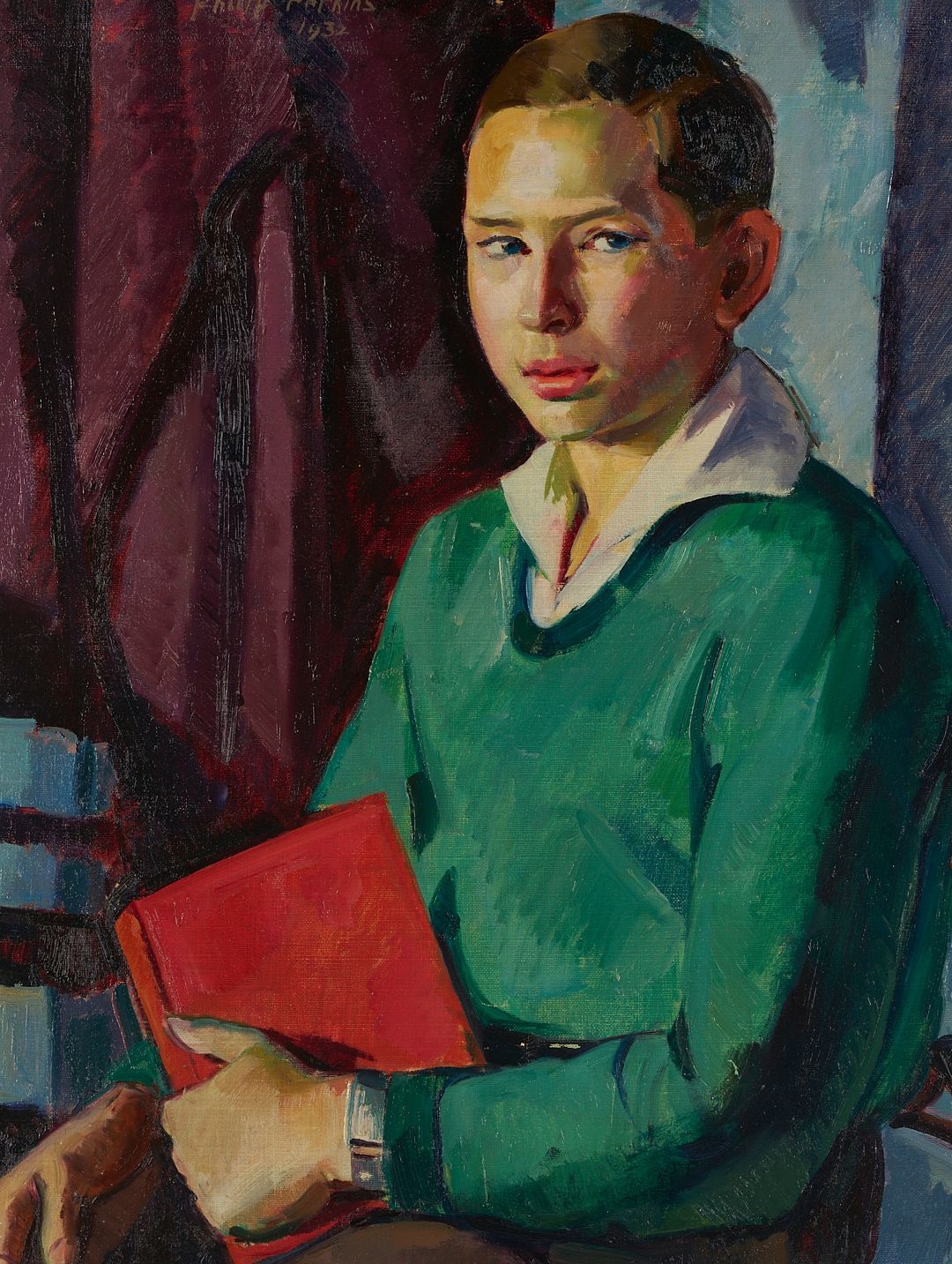 Philip Perkins | Philip Perkins Oil Portrait of Syd Hailey, Exhibited ...