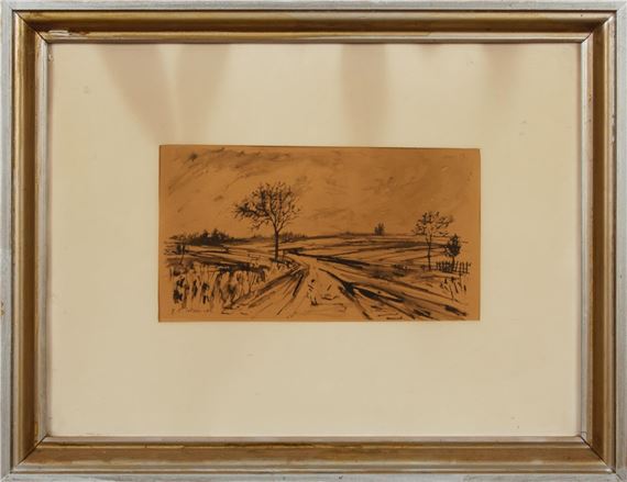 157. Cesta ku Skuřině by Josef Fafek Solan, 1949