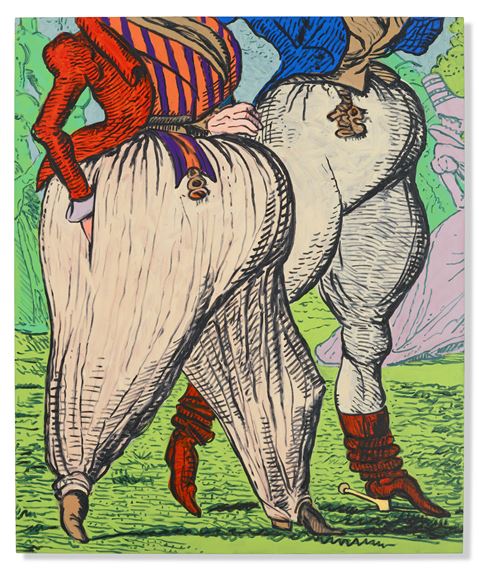 Stable Vices by Charlie Billingham, Painted in 2020