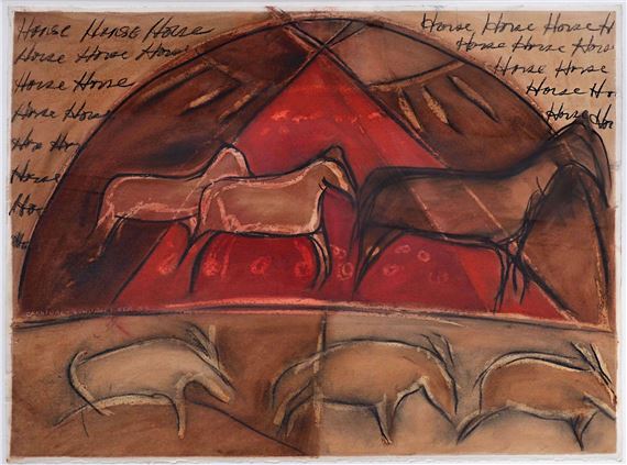 Horse by Joane Cardinal-Schubert, 1989