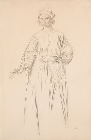 Portrait of Dorelia by Augustus Edwin John, Executed circa 1905-6
