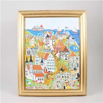 "Gotlandsrosen" - Gunilla Mann