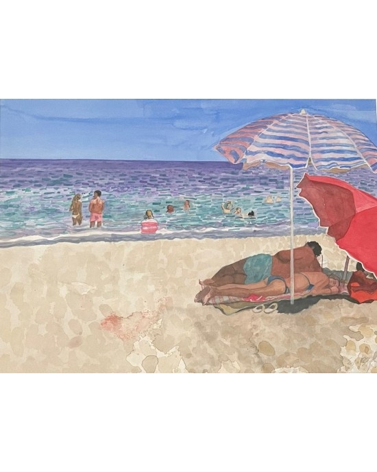 Artwork by Antonis Staveris, Ends in: 351:21:31, Made of WATERCOLOR ON PAPER