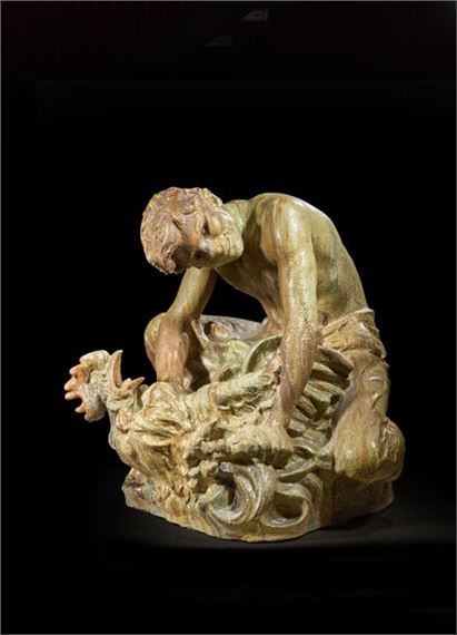 La baignade du coq - Désiré Ringel d'Illzach