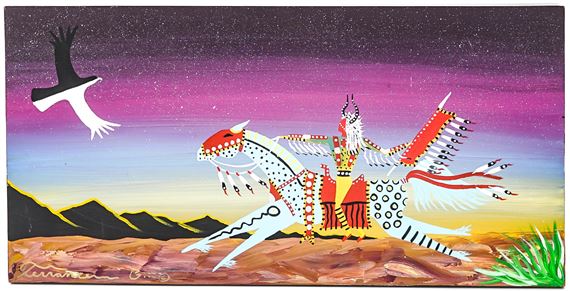 Terrance Guardipee (Montana, Born 1968) Original by Terrance Guardipee