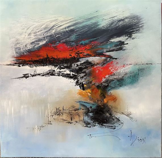 Coucher de soleil sur la Corniche by A. Dion