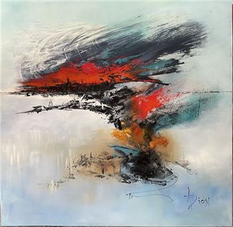 Coucher de soleil sur la Corniche - A. Dion