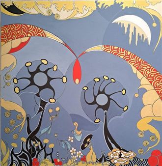 Arbres aux 7 lumières - Annie Domec