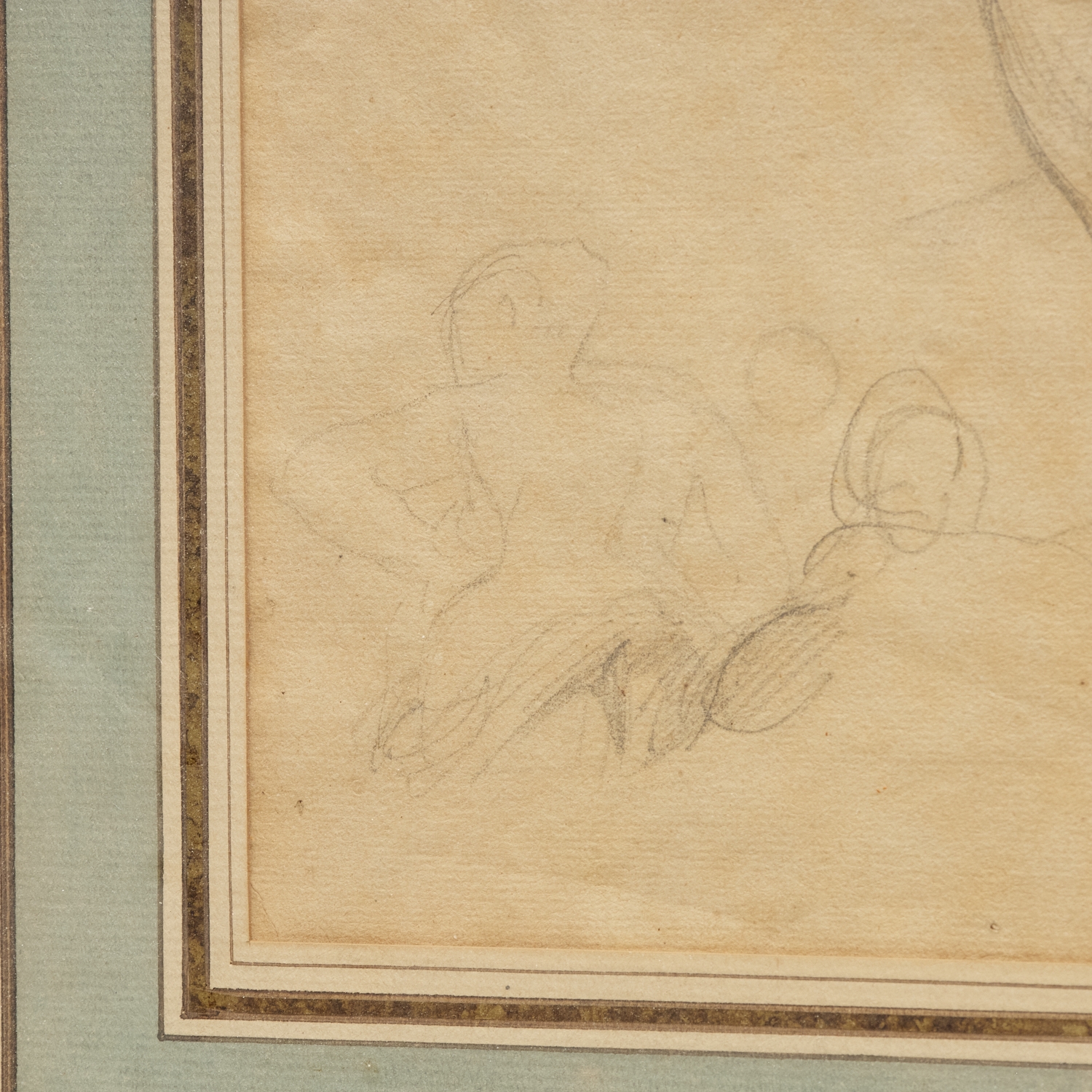 Artwork by Eugène Delacroix, Nude Female, Made of Graphite On Paper