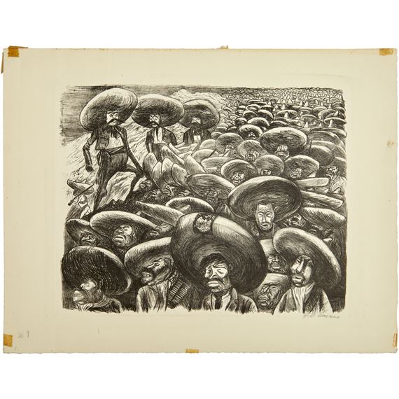 José Clemente Orozco | Zapatistas (1935) | MutualArt