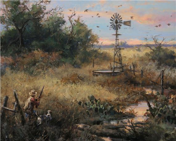 WATER TANK DOVES by Luke Frazier