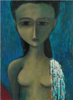 Abstract portrait of a lady - Daniel O'Neill