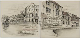 Brighton street views - Robert Richard Erly