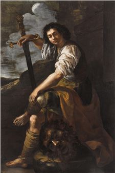 David with the head of Goliath - Artemisia Gentileschi