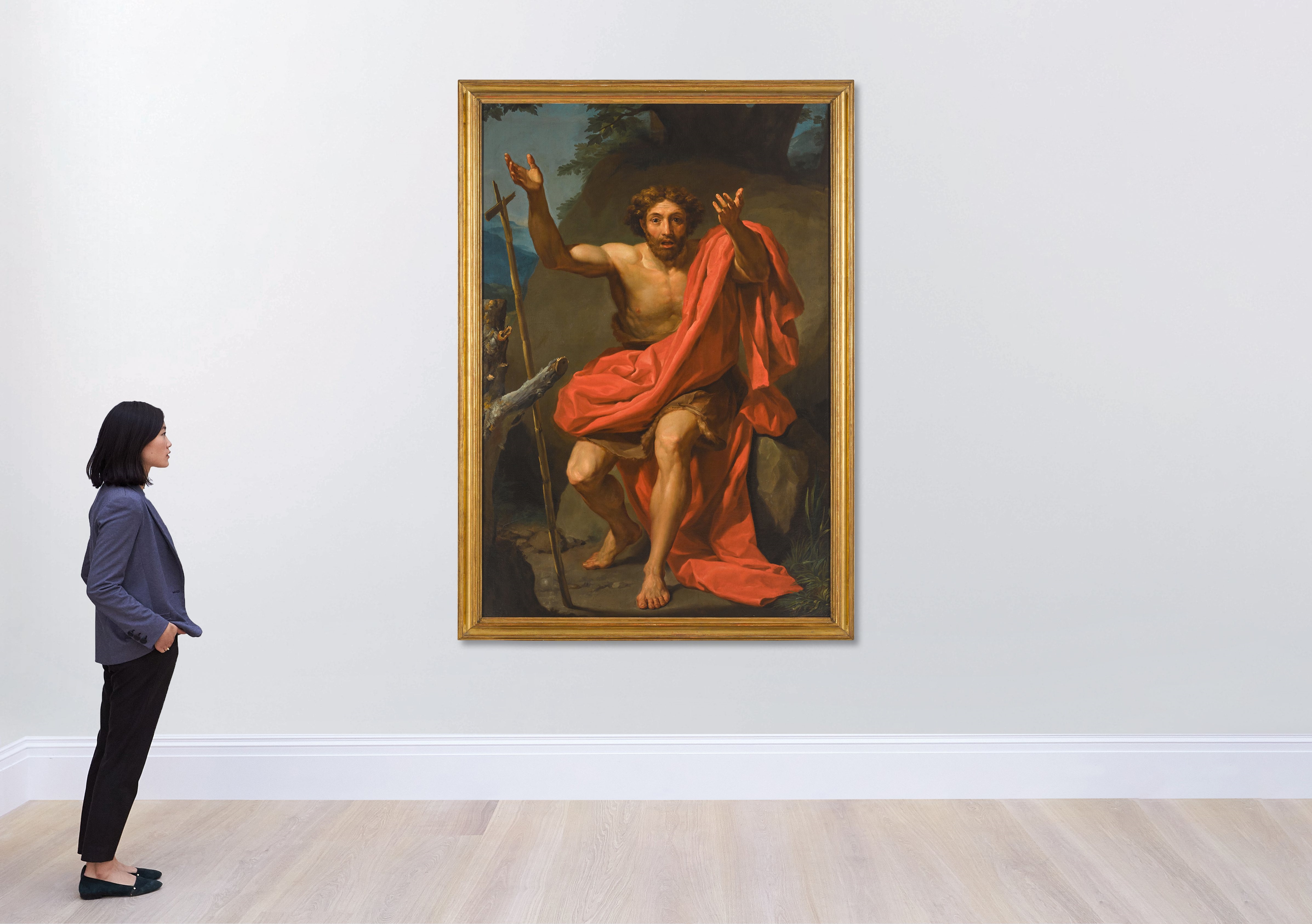 Anton Raphael Mengs | Saint John the Baptist preaching in the ...
