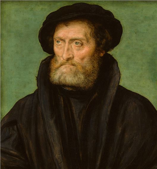 Portrait of a merchant, traditionally identified as Theodore Beza (1519–1605 - Corneille de Lyon