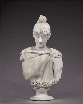 Bust of a Woman - E. Ciullini