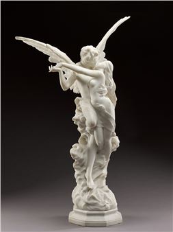 Cupid embracing Psyche - Dante Zoi