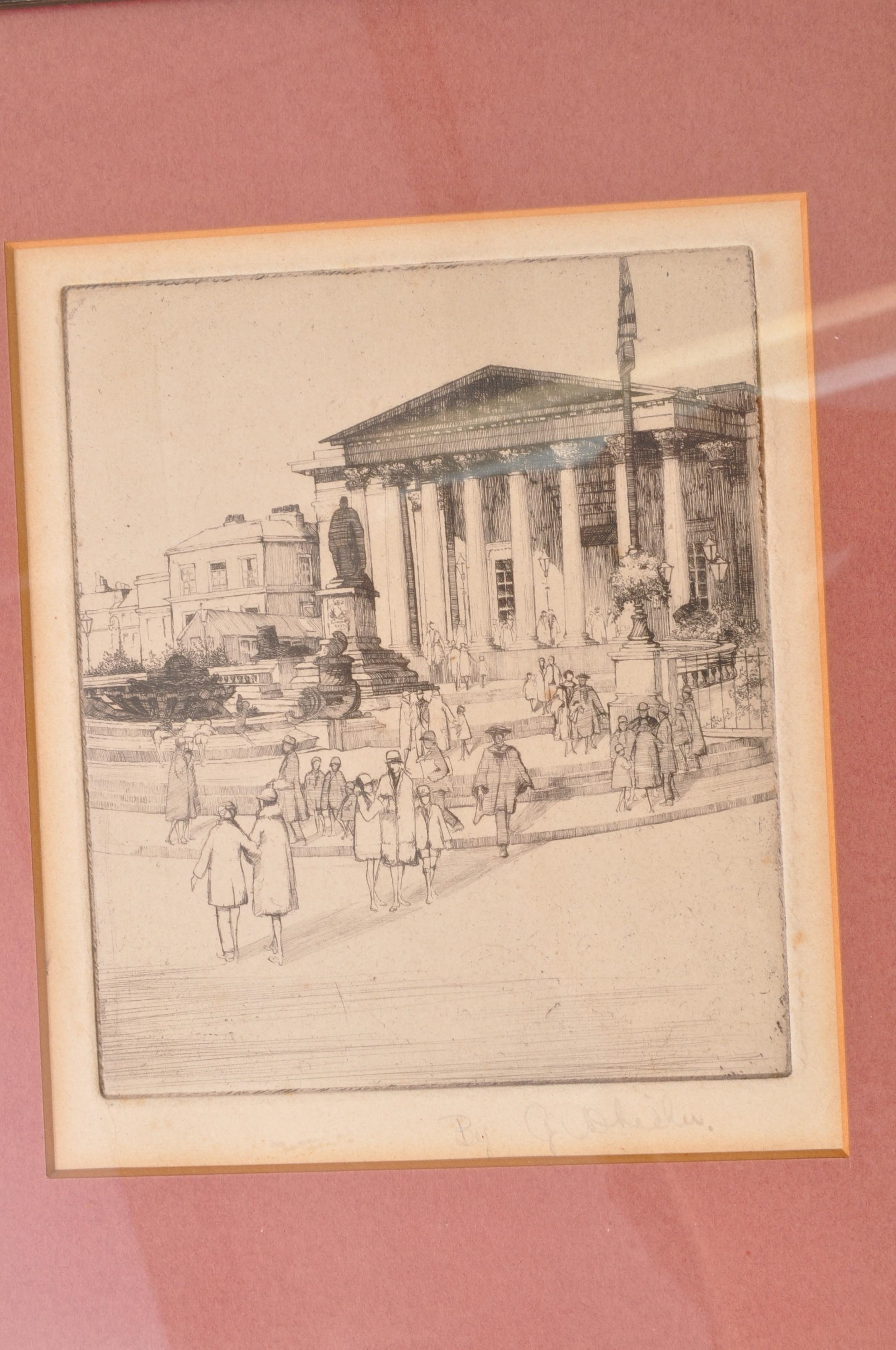 Artwork by Gwen Whicker, TWELVE LOCAL INTEREST ETCHINGS, Made of etchings