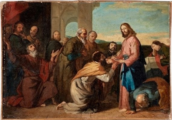 Vincenzo Camuccini | The Communion of the Apostles | MutualArt