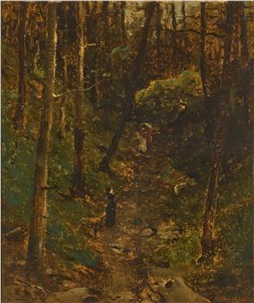 On Tangled Paths - Mihaly Munkacsy