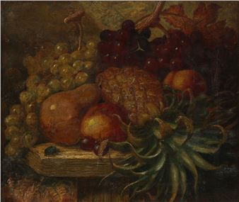a still life of fruit - Henry Archibald Major