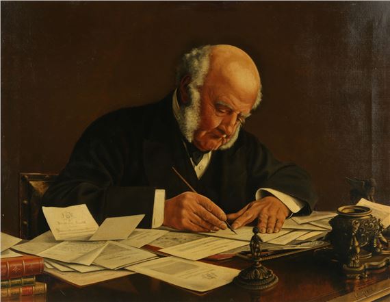 a portrait of a solicitor - A.L. Grace