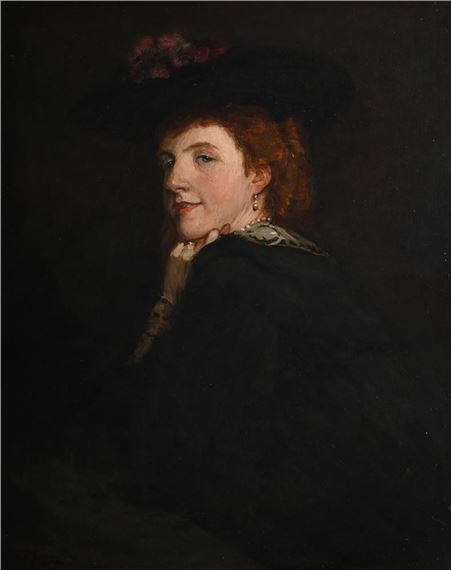 PORTRAIT OF MRS GEOFFREY BIRKBECK by John Lavery, 1905