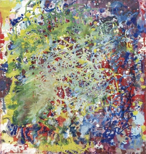 Artwork by Jackie Saccoccio, Tempest F, Made of oil on canvas