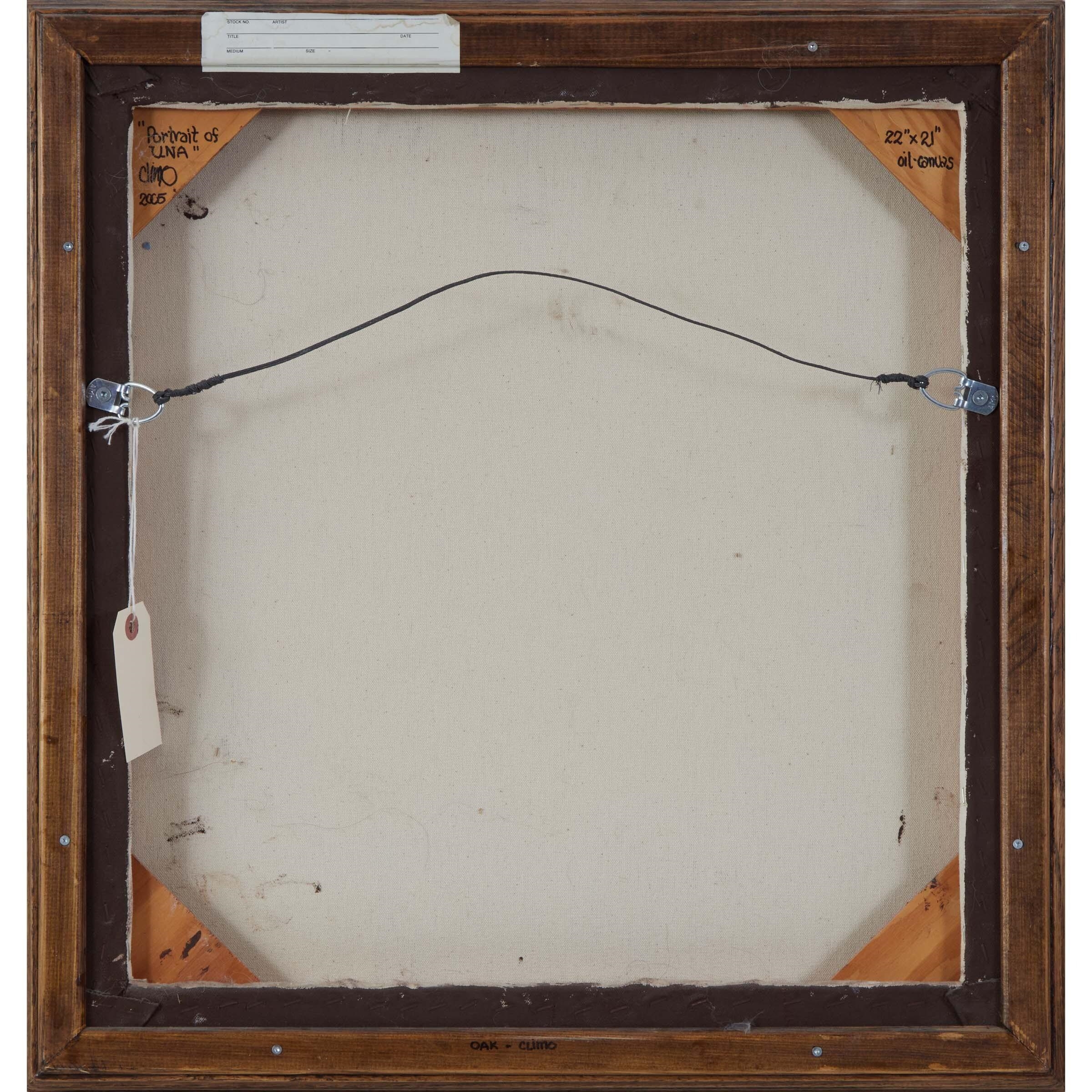 Artwork by Lindee Climo, PORTRAIT OF UNA, Made of oil on canvas