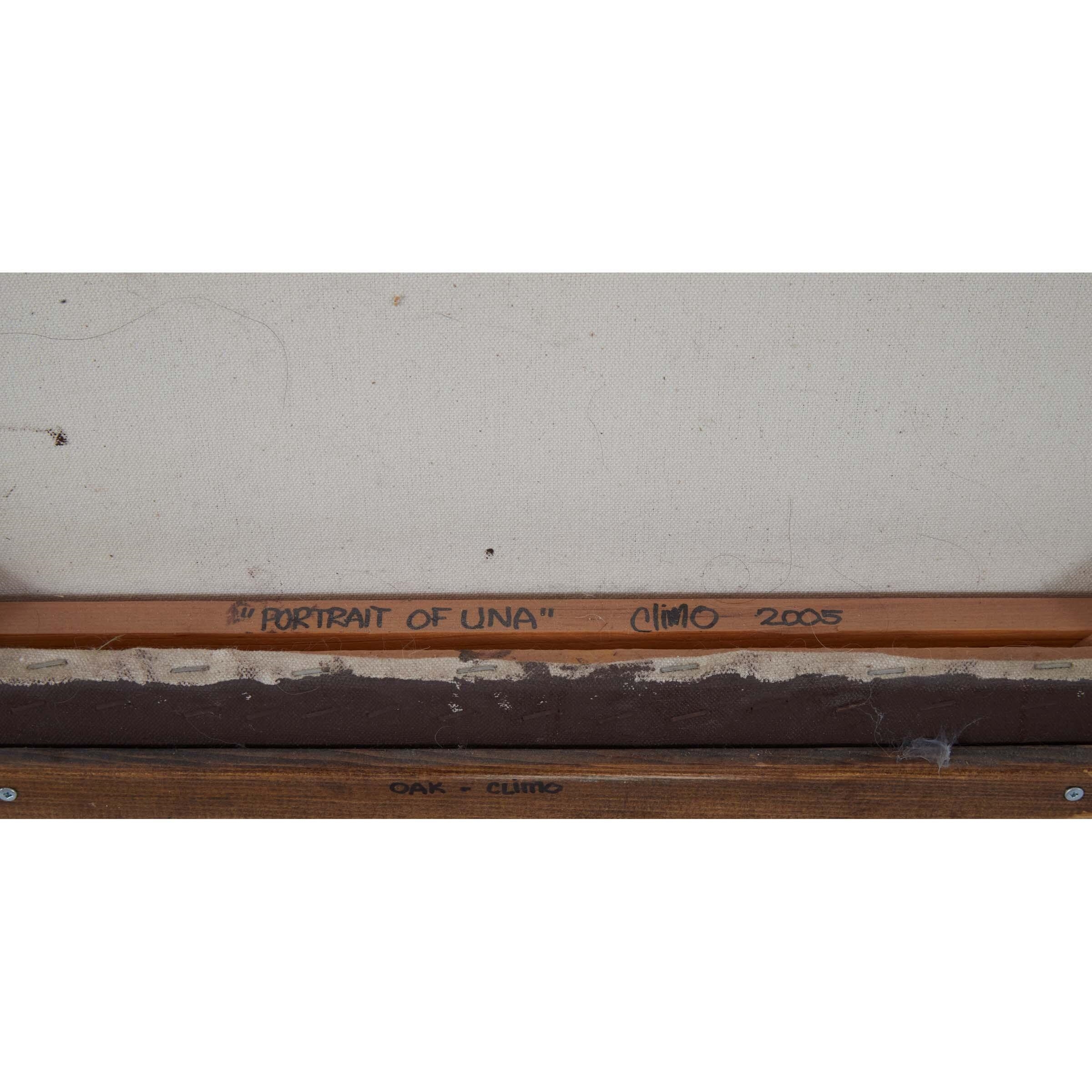 Artwork by Lindee Climo, PORTRAIT OF UNA, Made of oil on canvas