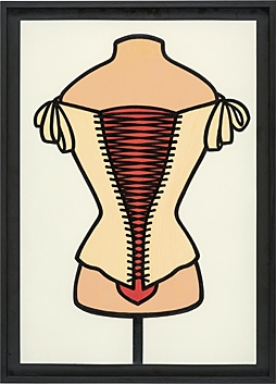 Artwork by Mari Ota, Untitled 5, Made of marker and crayon on paper, paper