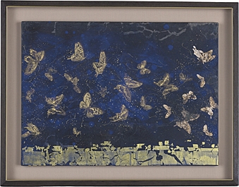 Artwork by Hiroko Otake, Circulation vol.4, Made of ink and color on paper