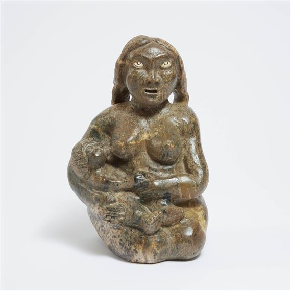 MOTHER NURSING CHILD by Jonasie Faber, 1979