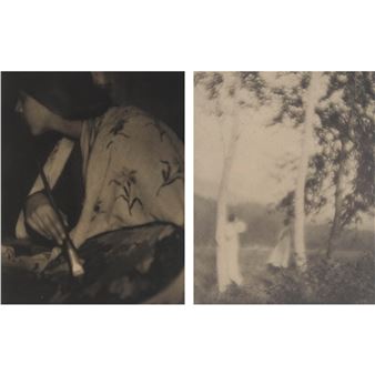 WHITE TREES, FROM CAMERA WORK 29 - George H. Seeley