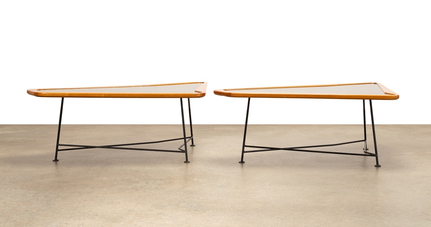 Charles Ramos | PAIR OF MODERNIST COFFEE TABLES (Circa 1950s) | MutualArt