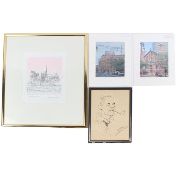 Notre-Dame Cathedral by Kanwal Prakash Singh, 2003