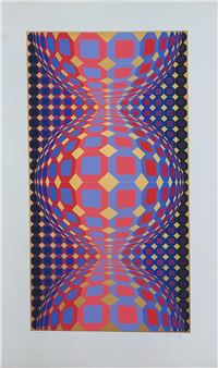 Kaaba III - Victor Vasarely