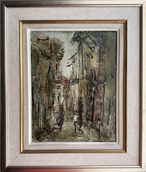 Zvi Raphaeli | Figures in landscape | MutualArt