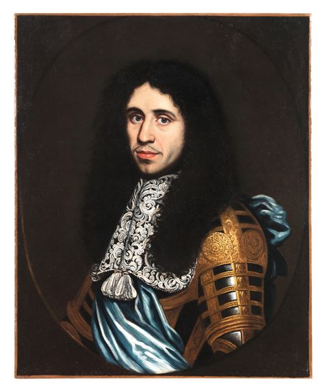 Portrait of a man in armour, half-length, traditionally identified as Tommaso Rospigliosi