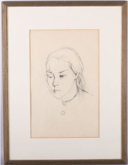 Mädchenbildnis - Herbert Boeckl