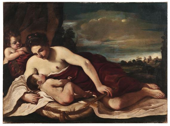 Allegory of Charity by Il Guercino
