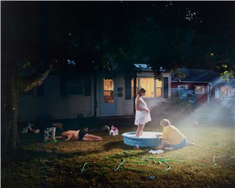 Untitled (pregnant woman/pool - Gregory Crewdson