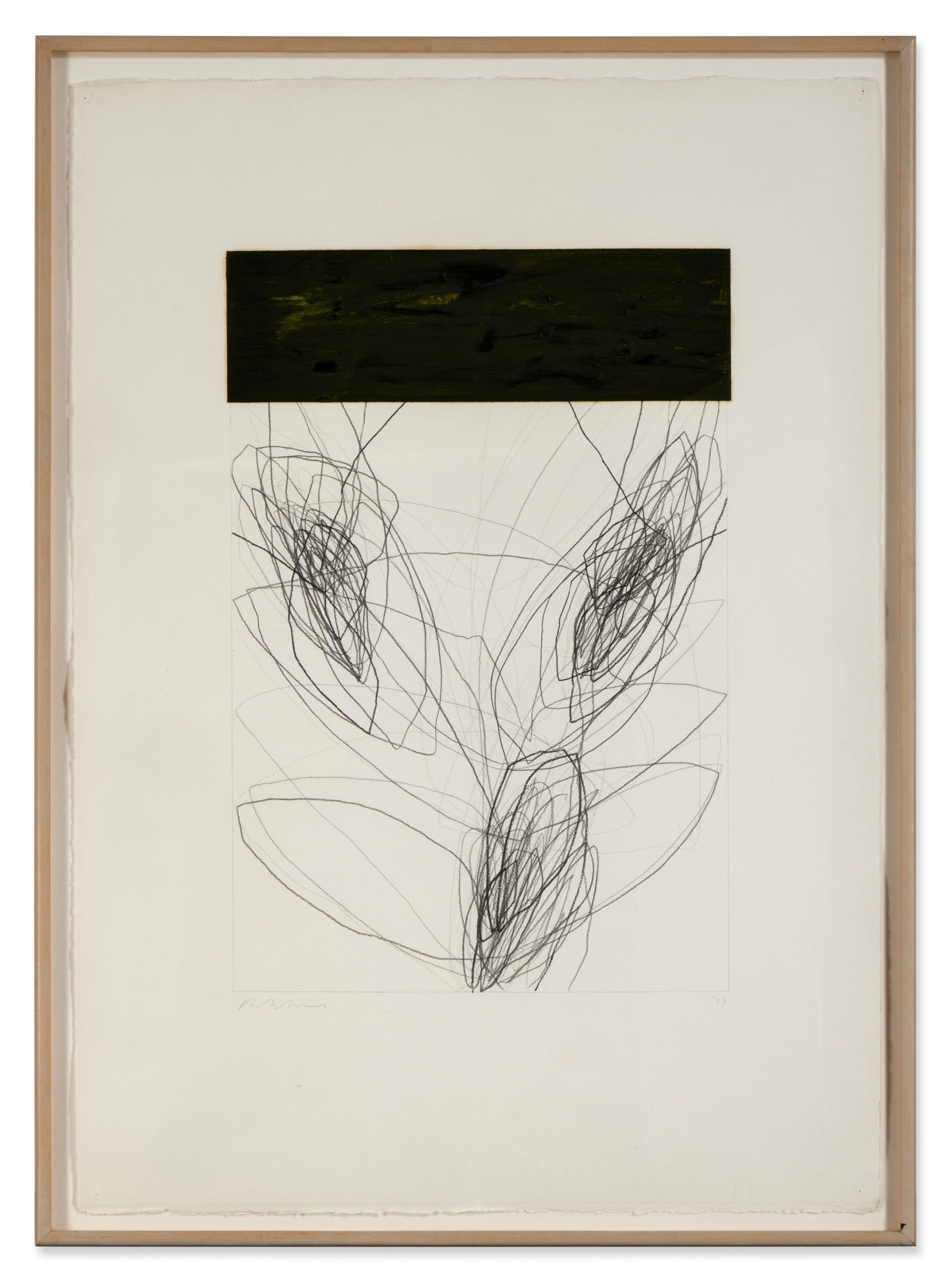 Artwork by Bruce Robbins, Venus, Made of graphite and oil on gesso on Arches paper