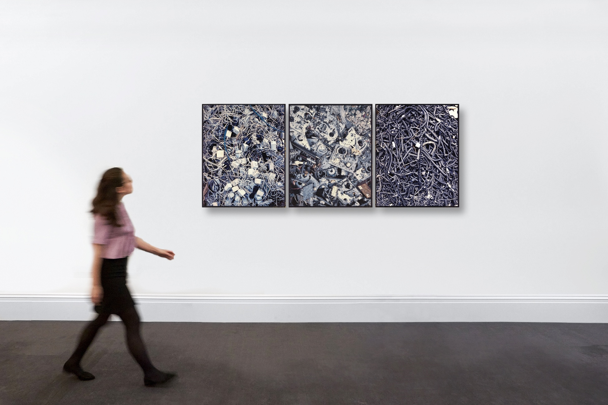 Artwork by Xing Danwen, disCONNEXION series (3 photographs, Made of chromogenic prints