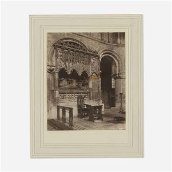 St. Bartholomew The Great Church, Tomb of Prior Rahere - Frederick Henry Evans